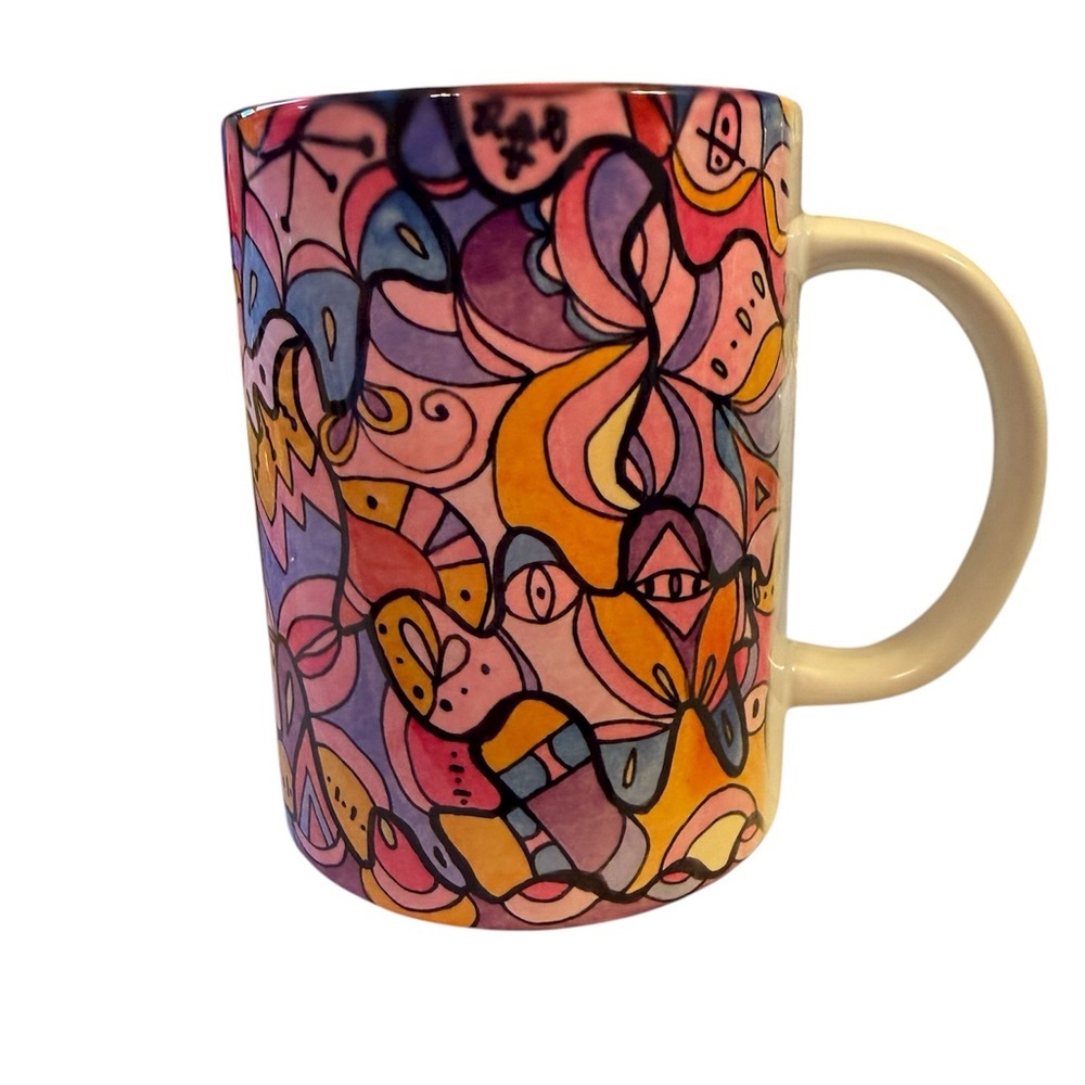 Cricut Colorful Abstract Mug